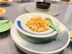 鸡头米炒甜豆-西湖春天•老字号杭州菜(百汇店)