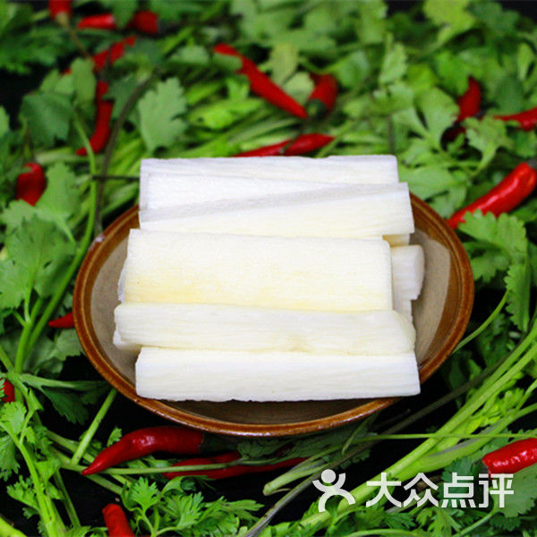 万达巷秘制火锅山药图片 - 第1张