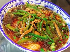 青椒肉丝面-九炉分座(个园店)