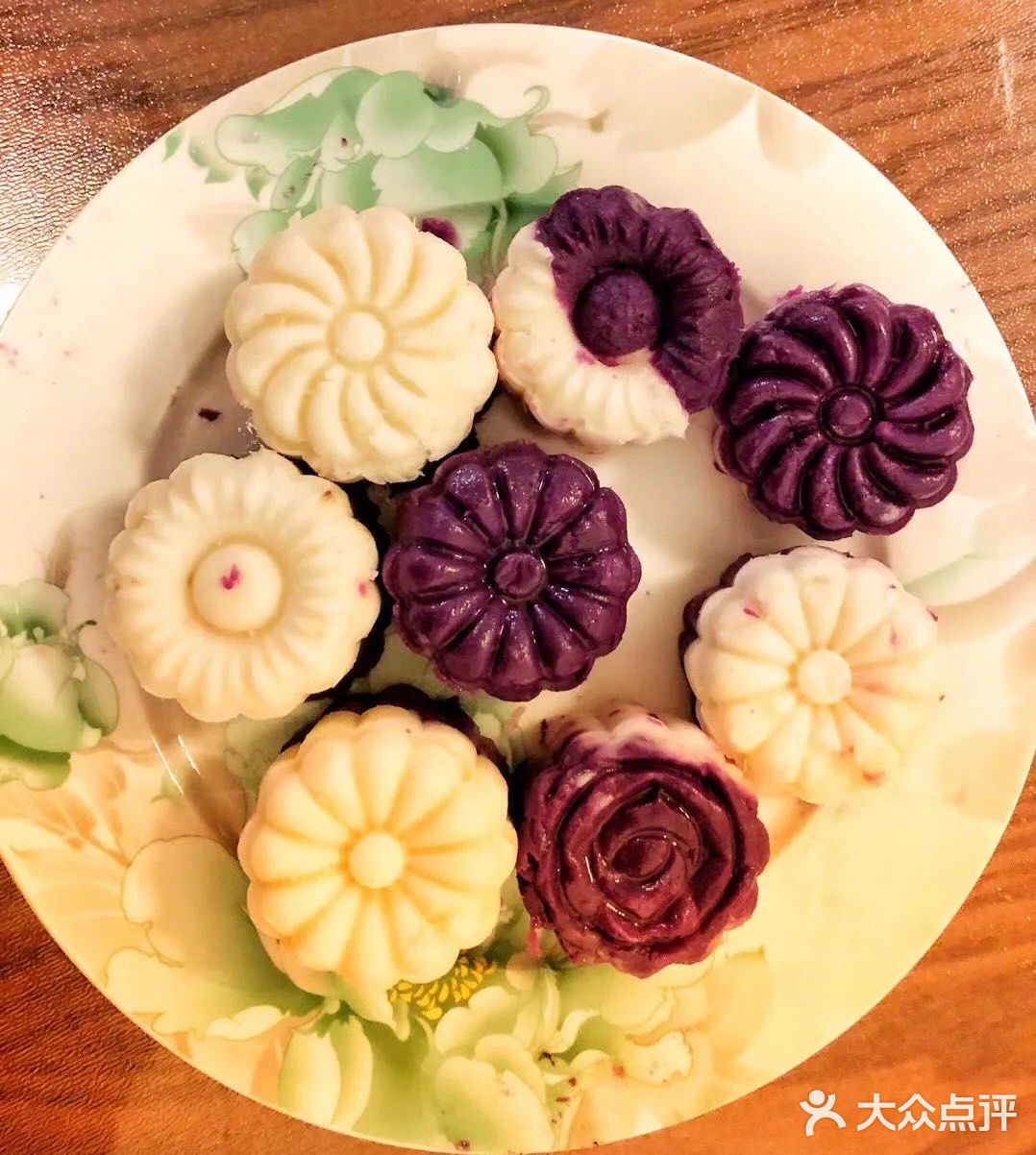 美味加餐-山药糕、紫薯糕、山药紫薯糕[调皮]
