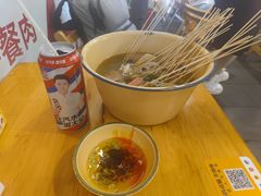 -拈签一笑黄牛肉辣卤串串