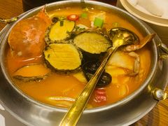 海鲜锅-甜阿姨·天台花园私房菜(万松园店)