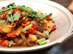 干锅带皮牛肉-苏浙徽·江南荟·本味融合菜(相城方圆里店)