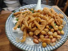 散子豆腐脑-曾笼笼牛肉饼