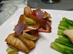 煎焗星斑头腩-酌宴府The China Club·广州万富希尔顿酒店(云城东路店)
