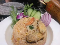 泰式海鲜炒饭-早安曼谷泰国餐厅