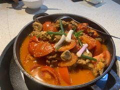 -贵州辣子鸡番茄鸡
