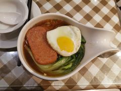 午餐肉煎蛋出前一丁-新大咀港式茶餐厅(宝山万达店)