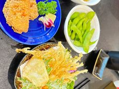 蔬菜天妇罗-季夏金枪鱼牛排自助餐厅(海悦天地店)