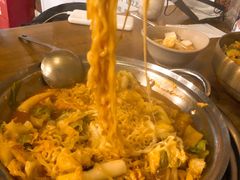 芝士年糕火锅-包装马车·韩国料理·포장마차