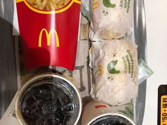 板烧鸡腿堡套餐-麦当劳(松江南乐得来速店)