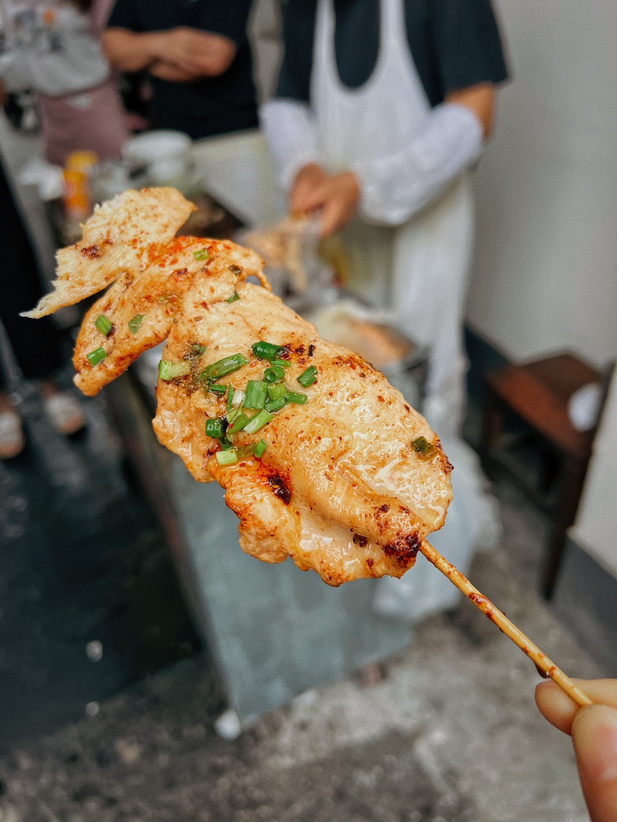 嘉兴旅游必打卡,老爷爷铁板里脊肉