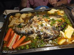 -探鱼·鲜青椒爽麻烤鱼(中天广场店)