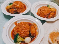 鲍鱼捞饭-小船渔村•大连菜•大连焖鱼(明泽街店)