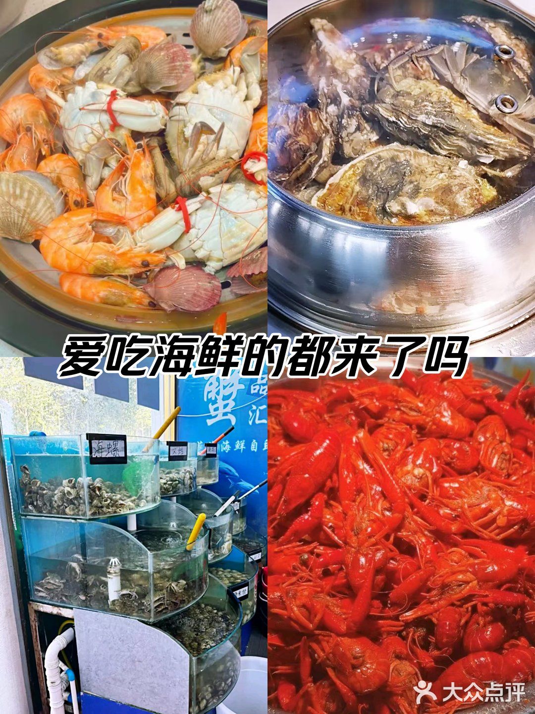今天我是海鲜控！不限时不限量！团购实惠