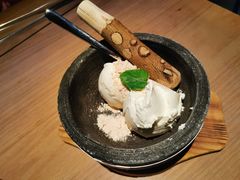 石烧香草冰淇淋-烧肉达人•炭火烧肉(新天地店)
