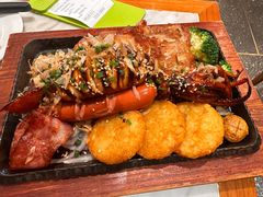 荧光鱿鱼铁板什扒餐-翠华餐厅(德基广场店)