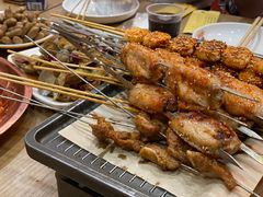 -宝记烧烤·碳锅羊肉·羊蝎子火锅·夜食社(文体路创始店)