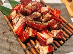 黑椒牛肉粒-红沃鳗鱼黑牛烤肉店(不老街店)