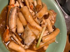 梭子蟹炒年糕-弄堂里(雨花客厅店)