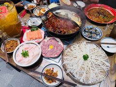 滑嫩猪肝-袁山山重庆火锅(丈八北路店)