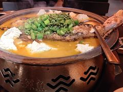 -探鱼·鲜青椒爽麻烤鱼(北京路天河城店)