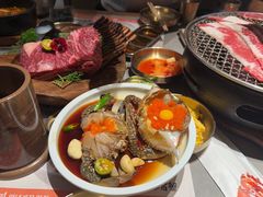 -草家酱蟹炭火烤肉店(珲春南路一店)