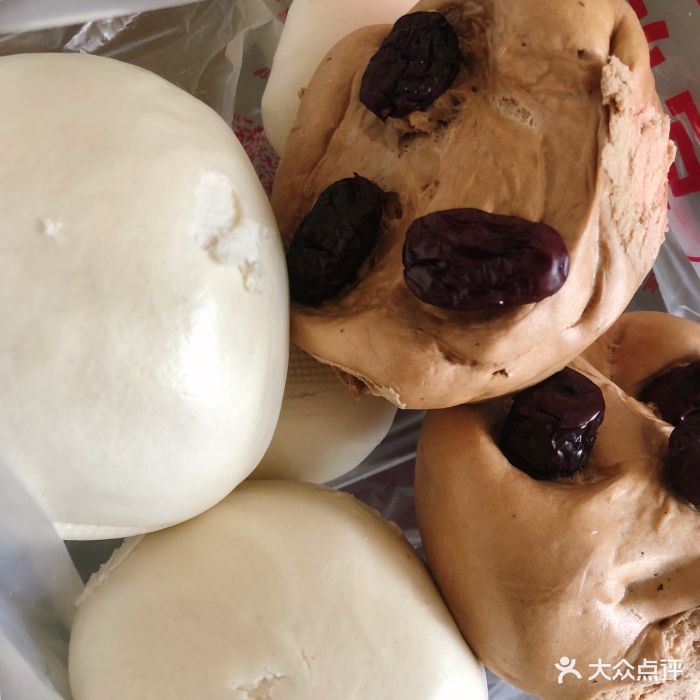 宫门口馒头(松榆里店)-枣馒头-菜-枣馒头图片-北京美食-大众点评网