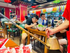 大堂-津门老羊家·铜锅涮羊肉·烧烤(科技园店)