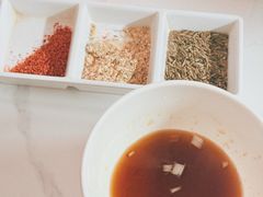 特色蘸料-大槐树烤肉馆