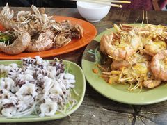 芥末白灼八爪鱼-贞姨美食·老字号海鲜大排档