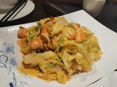 大虾烧菜心-东莱馋房(陆家嘴店)