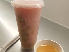 清爽芭乐提(红芭乐)-喜茶(上海正大广场店)