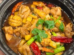 香辣鲍鱼鸡煲-伯顿西餐厅(厚街香榭丽店)