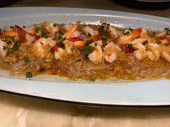 金银蒜蒸凤尾虾-绿茶餐厅(成都大悦城店)