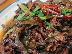 干辣椒炒牛肉-英兰朝族饭店(河南桥头店)