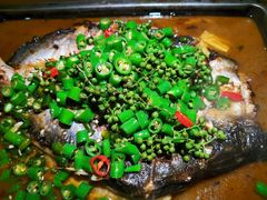 -探鱼·鲜青椒爽麻烤鱼(北京路天河城店)