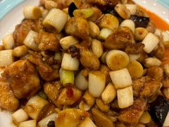 宫保鸡丁-丽泽山庄·生态怀柔菜·虹鳟鱼(红螺寺店)
