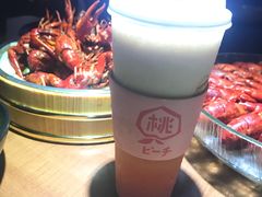 奶酪粉桃-LELECHA乐乐茶(美罗城店)