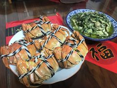 -七的湖·晚芳亭·阳澄湖农家菜·大闸蟹(莲花岛店)