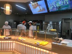 面包甜点陈列柜-木子木水日式烫面包(世界城光谷店)
