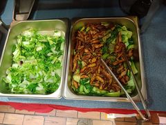 香菇油菜-清和园素食自助餐厅(义信堂美食城店)