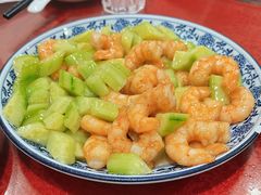 清炒虾仁-北大地皖峰饭馆