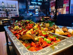 宫保鸡丁烤鱼（清江鱼/斤）-锦尚阁烤鱼(望京新荟城店)