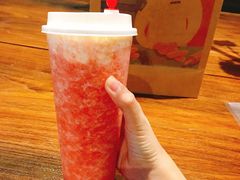 奶酪红草莓-LELECHA乐乐茶(上海五角场万达广场店)