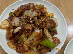 辣炒五花肉-贤花饭店(城阳店)