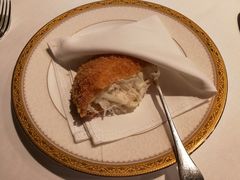 焗蟹盖-唐阁(香港朗廷酒店)