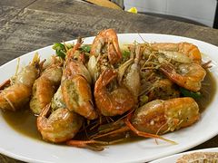 胡辣罗氏虾-贞姨美食·老字号海鲜大排档