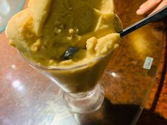 汁蛋花生冰沙-绿茶餐厅(华联万柳店)