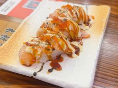 火炙三文鱼芒果寿司-木村家料理•燒鳥•寿喜烧
